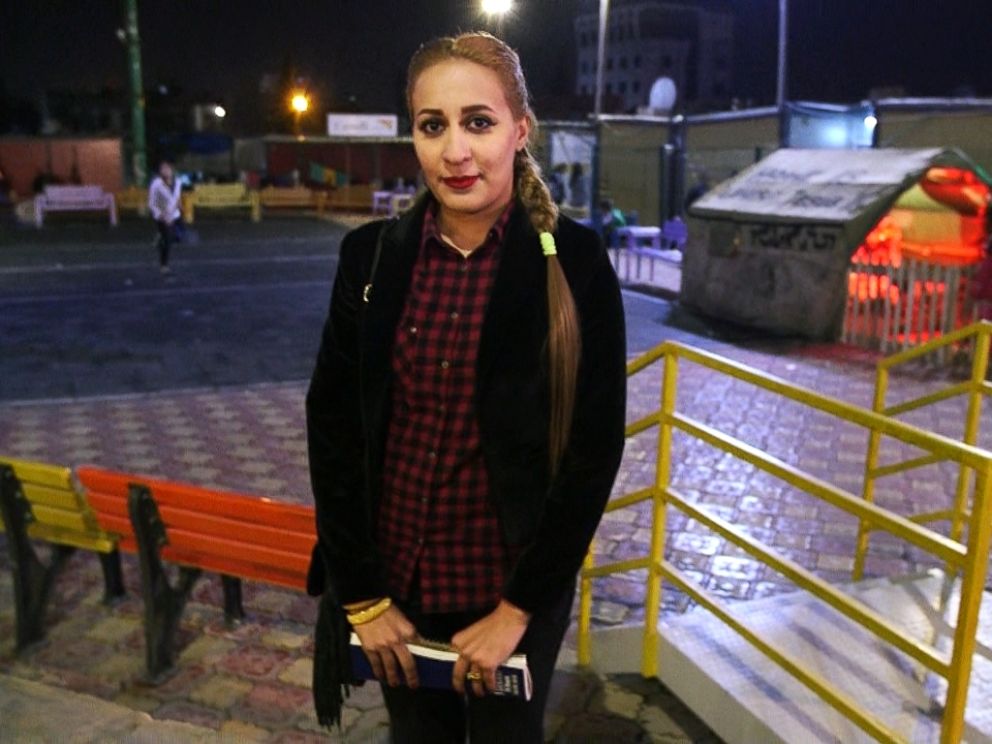 Before leaving Qaraqosh, Ranya Khaleel Majeed worked in a hospital as a laboratory assistant.