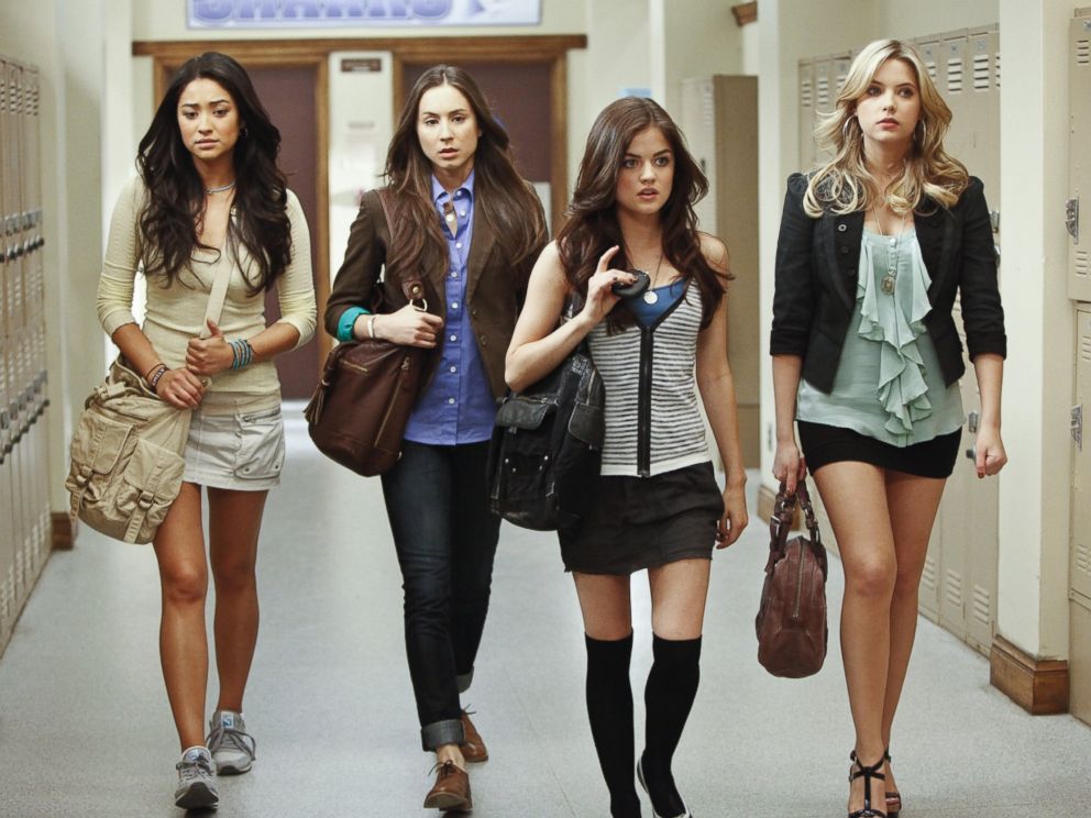 PHOTO: Shay Mitchell, Troian Bellisario, Lucy Hale and Ashley Benson in the first season of Pretty Little Liars.