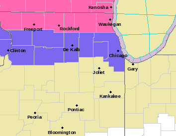 Map of Forecast Area