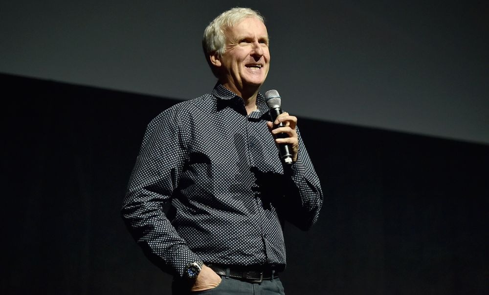 James Cameron, addressing CinemaCon on Thursday.