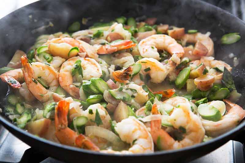 skillet-shrimp-asparagus-method-5